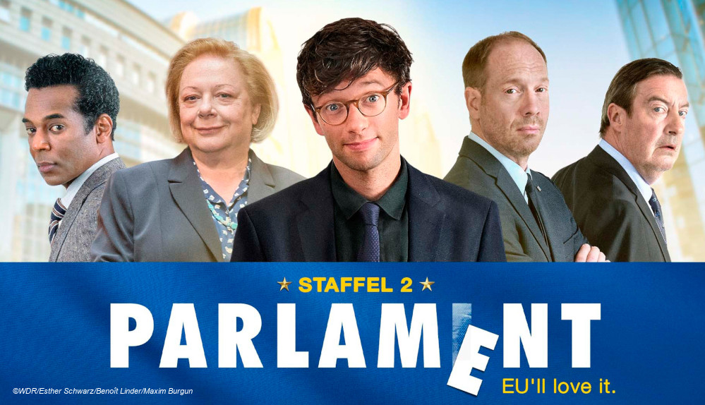 #Stars der TV-Serie „Parlament“ werben ironisch für Europawahl