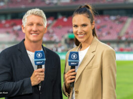 Esther Sedlaczek und Bastian Schweinsteiger