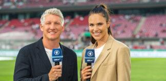 Esther Sedlaczek und Bastian Schweinsteiger