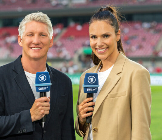 Esther Sedlaczek und Bastian Schweinsteiger