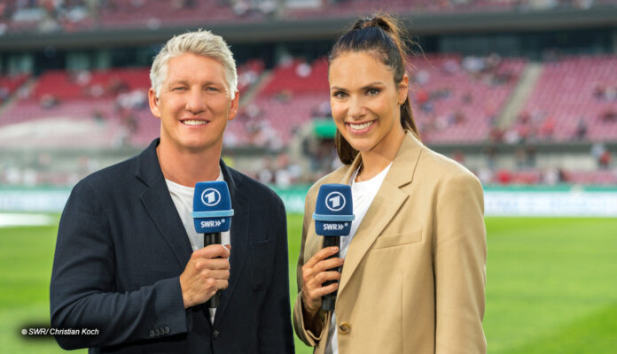 Esther Sedlaczek und Bastian Schweinsteiger