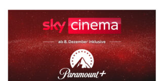 Paramount+ bei Sky Cinema inklusive