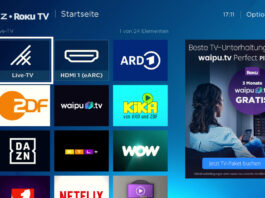 Homescreen Roku