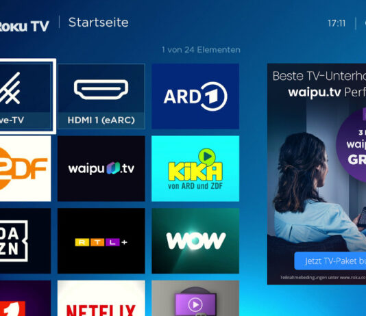 Homescreen Roku