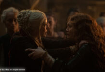 Rhaenyra Targaryen und Alicent Hightower im Zweikampf