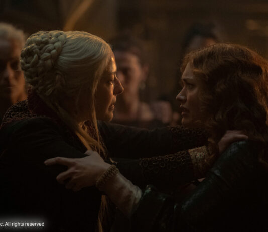 Rhaenyra Targaryen und Alicent Hightower im Zweikampf
