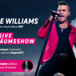 Robbie Williams vor der Elbphilharmonie