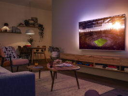 DAZN Philips Ambilight