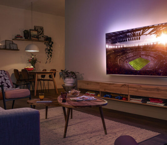 DAZN Philips Ambilight
