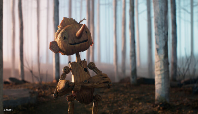 Pinocchio im Wald