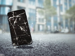 smartphone defekt display reparatur