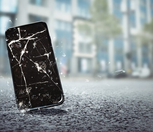 smartphone defekt display reparatur