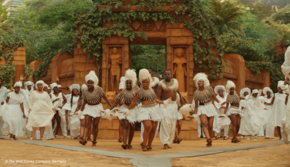 Tanz-Zeremonie in Wakanda