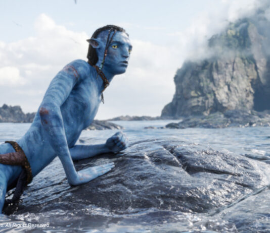 Na'vi auf einem Wal