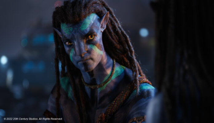 avatar2 Jake Sully schaut in die Kamera