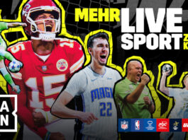 DAZN Werbebanner