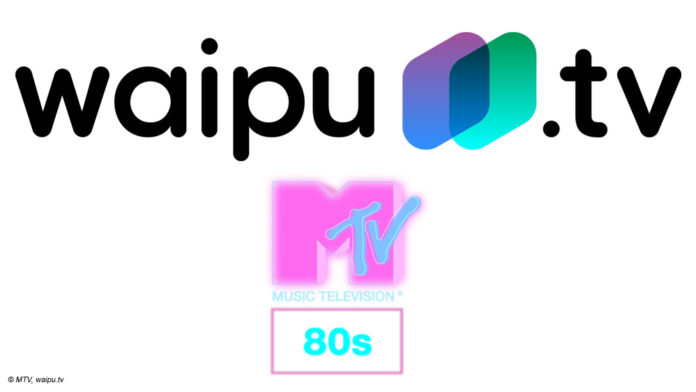 Logos MTV 80s, waipu.tv