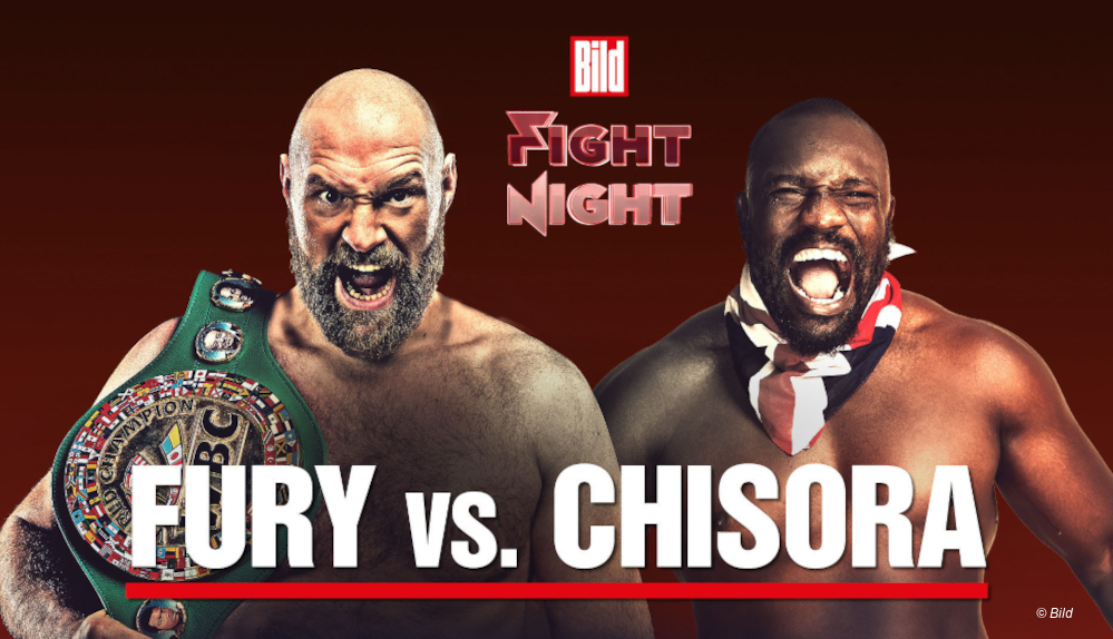 #Fury gegen Chisora: So sieht man den Kampf heute live