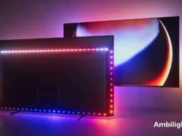 Philips Ambilight beim OLED 807
