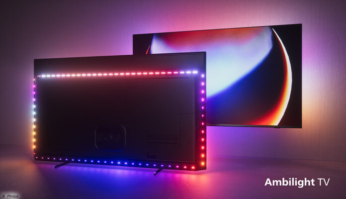 Philips Ambilight beim OLED 807