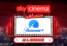Werbebanner Sky und Paramount+