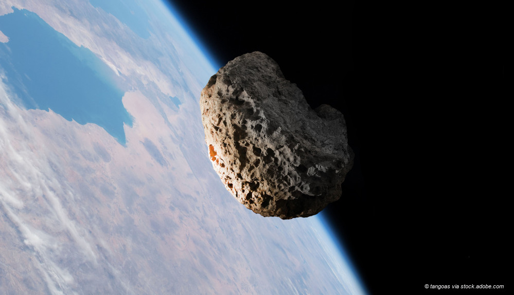 #Kleiner Asteroid kommt der Erde heute Nacht ganz nah