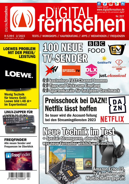 Cover DIGITAL FERNSEHEN 2/2023