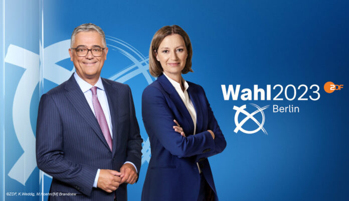 Wahl Berlin ZDF Matthias Fornoff, Bettina Schausten
