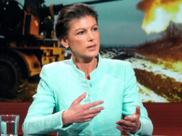 Sahra Wagenknecht bei Hart aber fair