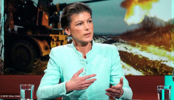 Sahra Wagenknecht bei Hart aber fair