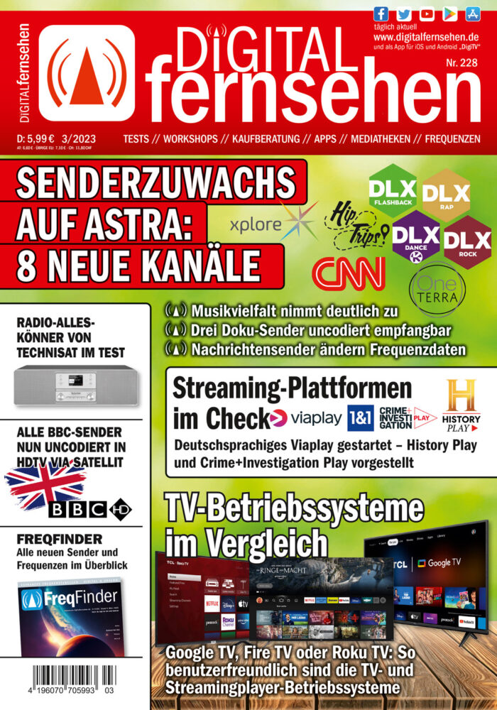 Cover DIGITAL FERNSEHEN 3/2023