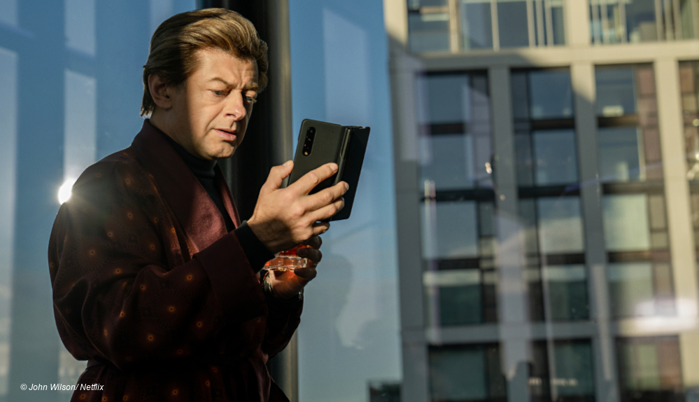 Andy Serkis als Killer in "Luther"