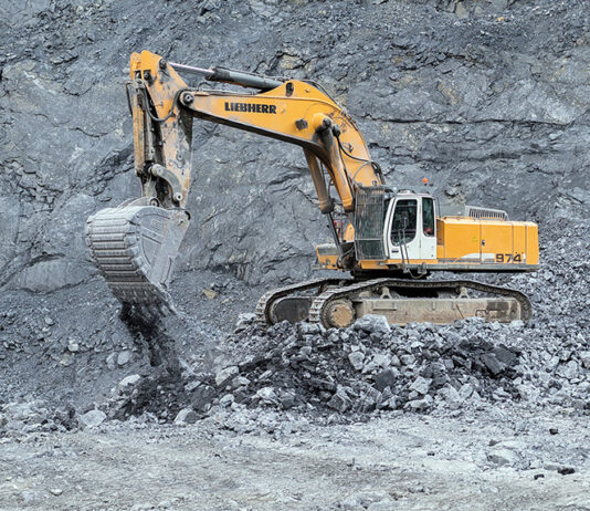 Liebherr Bagger Baumaschinen