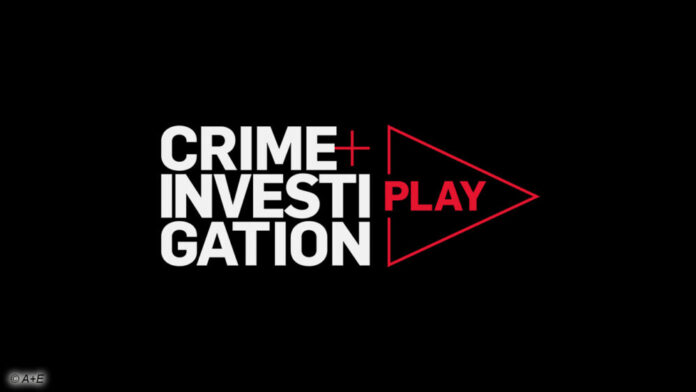 Crime + Investigation Play Logo