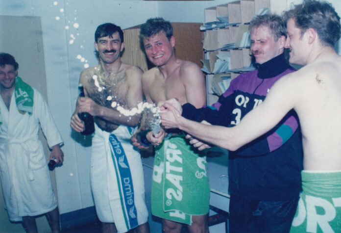 Der MDR gratuliert Dynamo Dresden zum 70. Geburtstag Kabinenfoto von Dynamo Dresden