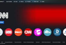 CNN Bildschirm Discovery+