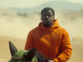 Daniel Kaluuya auf einem Pferd in "Nope"