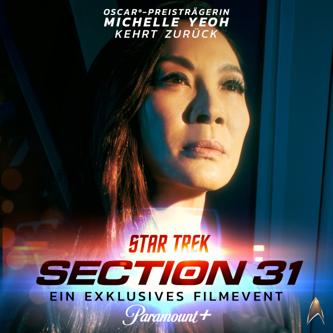 Michelle Yeoh in Star Trek: Section 31 Plakat