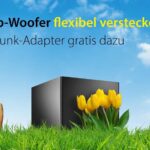 Nubert Oster Aktion 2023 gratis Adapter zu Subwoofer