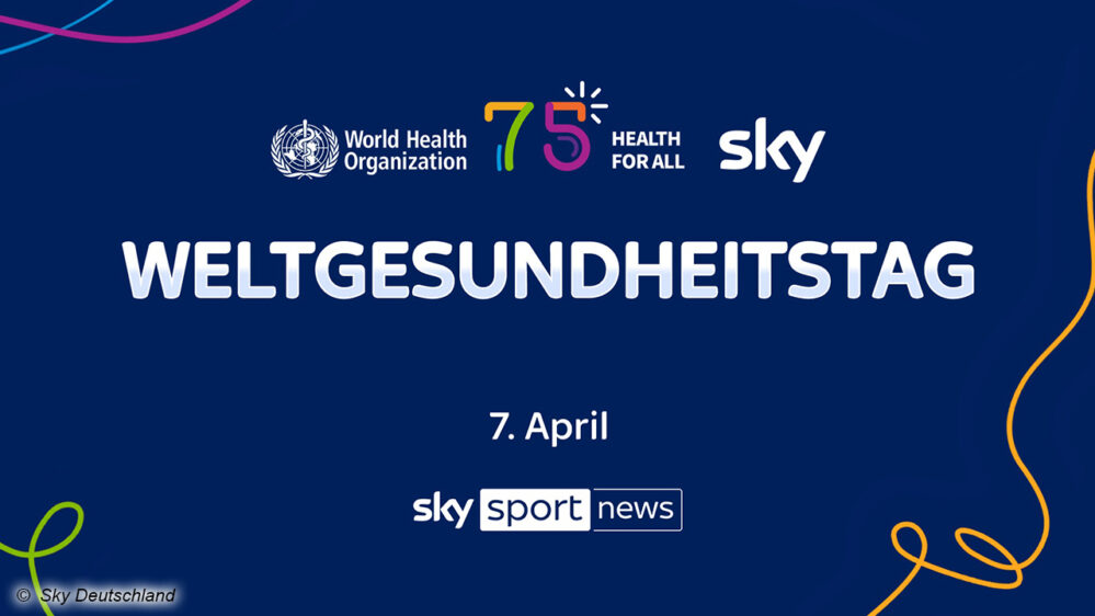 Sky am Weltgesundheitstag: Am Karfreitag hat Der Pay-TV-Sender Sky Sport News ein ganz besonderes Programm.
