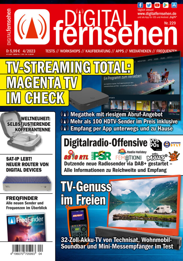 Cover DIGITAL FERNSEHEN 4/2023