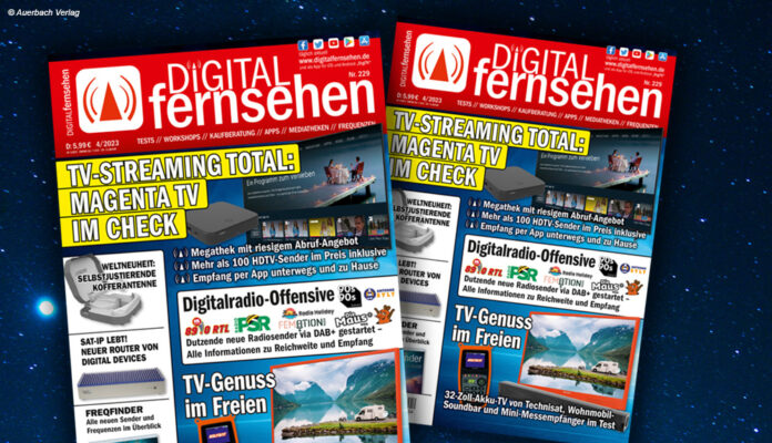 Cover DIGITAL FERNSEHEN 4/23