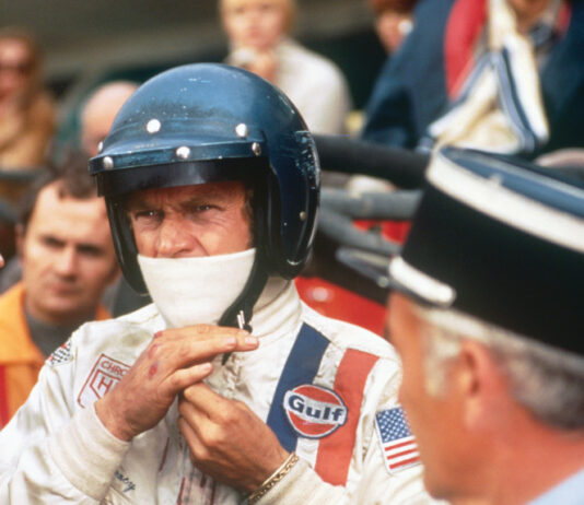 Steve McQueen in "Le Mans"