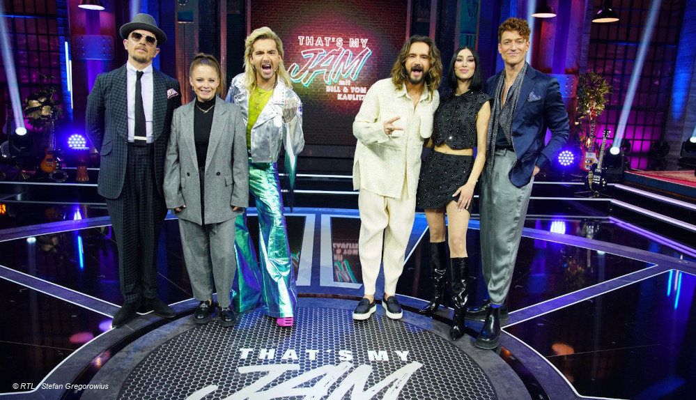 That's My Jam mit Bill un Tom Kaulitz, Jan Delay, Jasna Fritzi Bauer, Daniel Donskoy und Elif