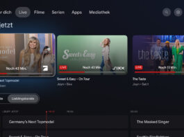 Google TV Live-TV-Tab