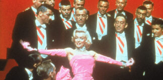 Marylin Monroe in "Blondinen bevorzugt"