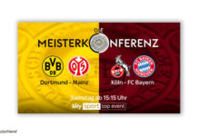 Dortmund gegen Mainz und Bayern gegen Köln - Die Meister-Konferenz am 34. Spieltag der Bundesliga bei Sky Sport Top Event