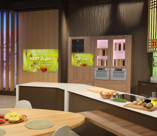 Studio vom "ARD Buffet"