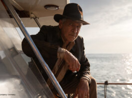 Harrison Ford in Indiana Jones das Rad des Schicksals