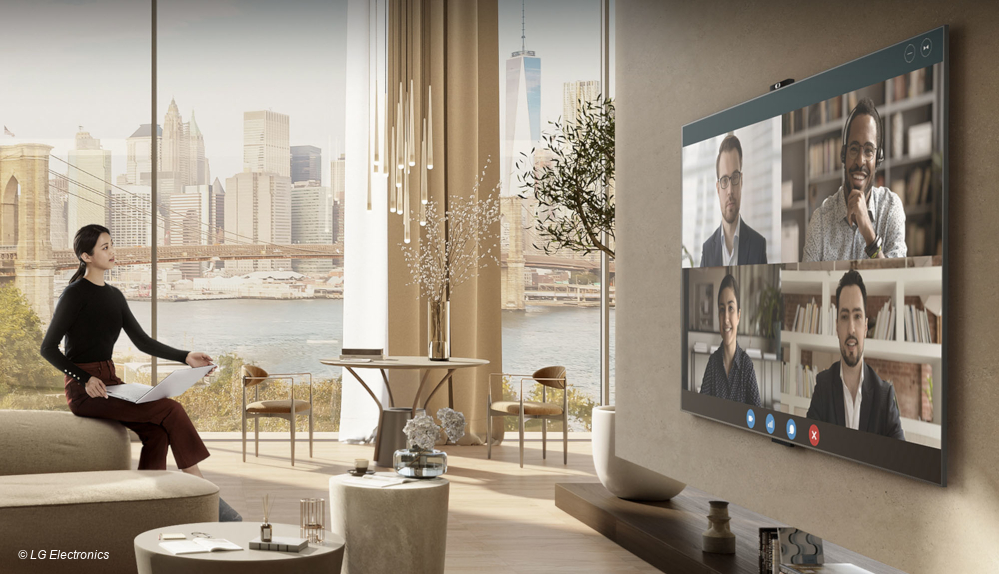 #Interaktives Fernsehen: LG präsentiert neue Smart Cam
